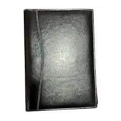 Simple Leather Folder With Chain 502
