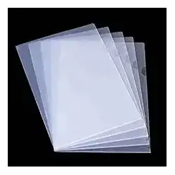 Clear L Type Folder